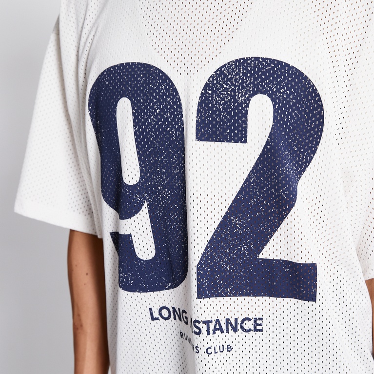 Printed Training Tee "Winger" Blue